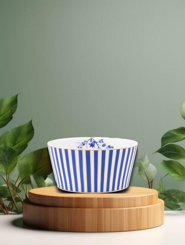 Royal Stripes Schale Blau 12 cm