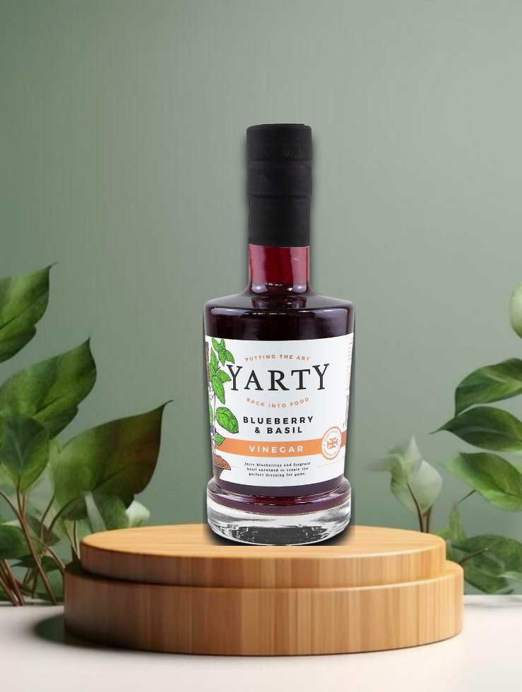 Yarty Pure Fruit Vinegar Blueberry &amp; Basil