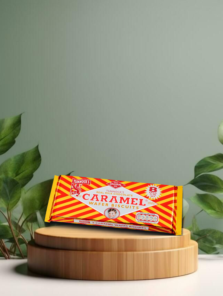 Tunnock’s – Caramel Wafer 30g, 8er-Pack