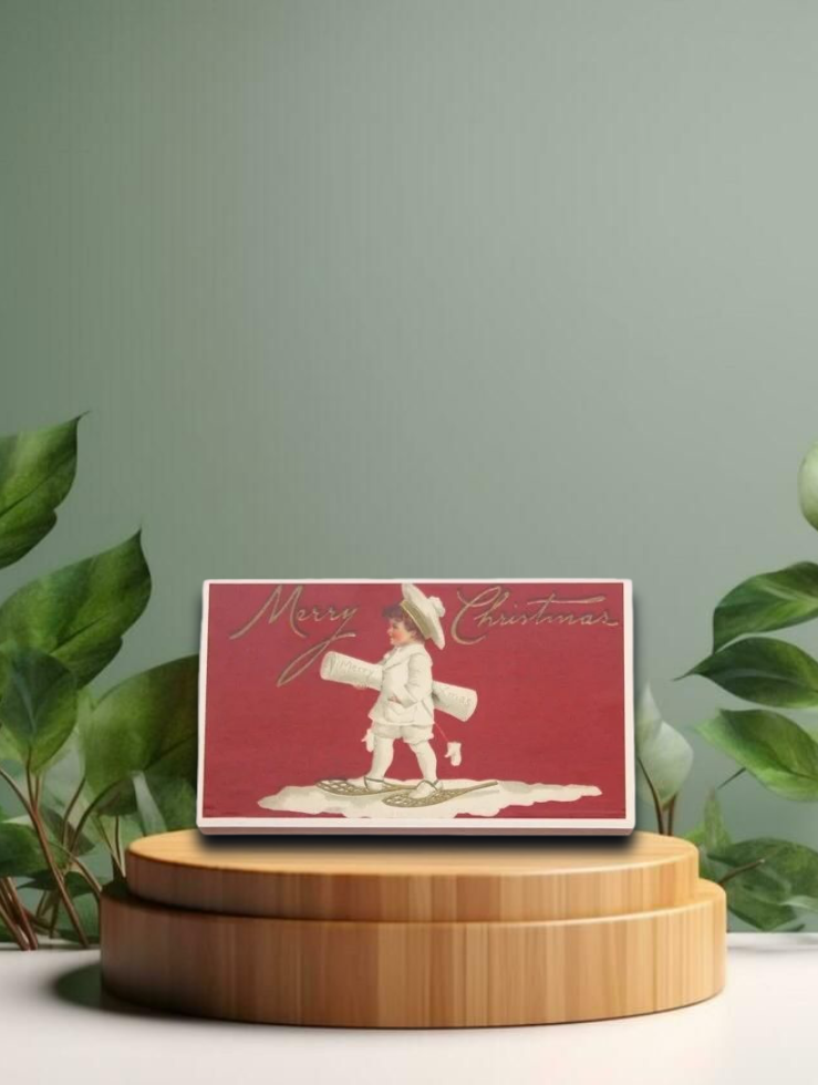 Streichhölzer Merry Christmas 11x6,5x2 cm