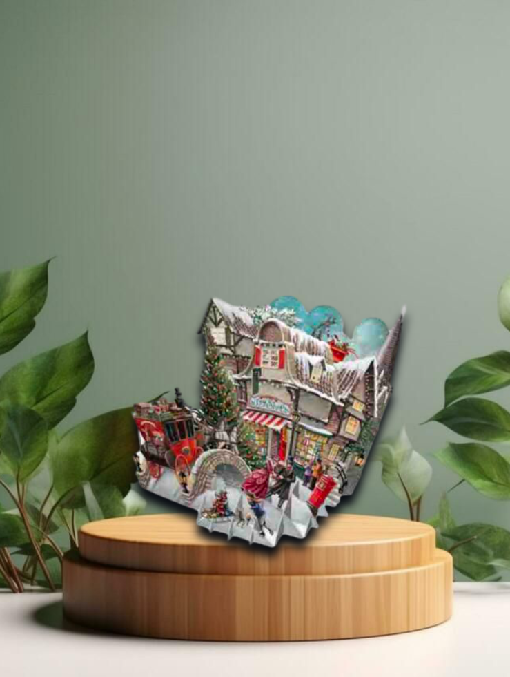 3D Card What the Dickens!