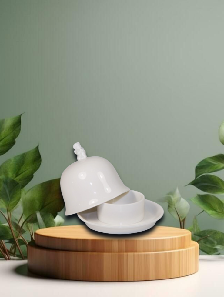 ANGELO Servierschale mit Cloche 