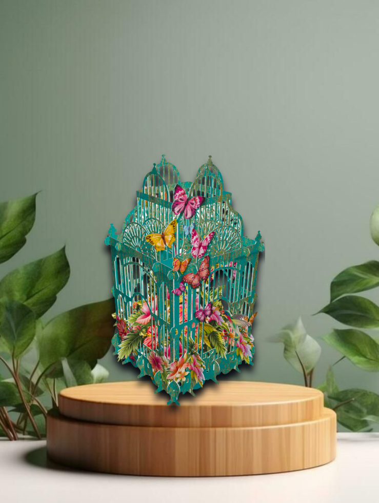 3D Pop Up greeting Cards Birds &amp; Butterflies