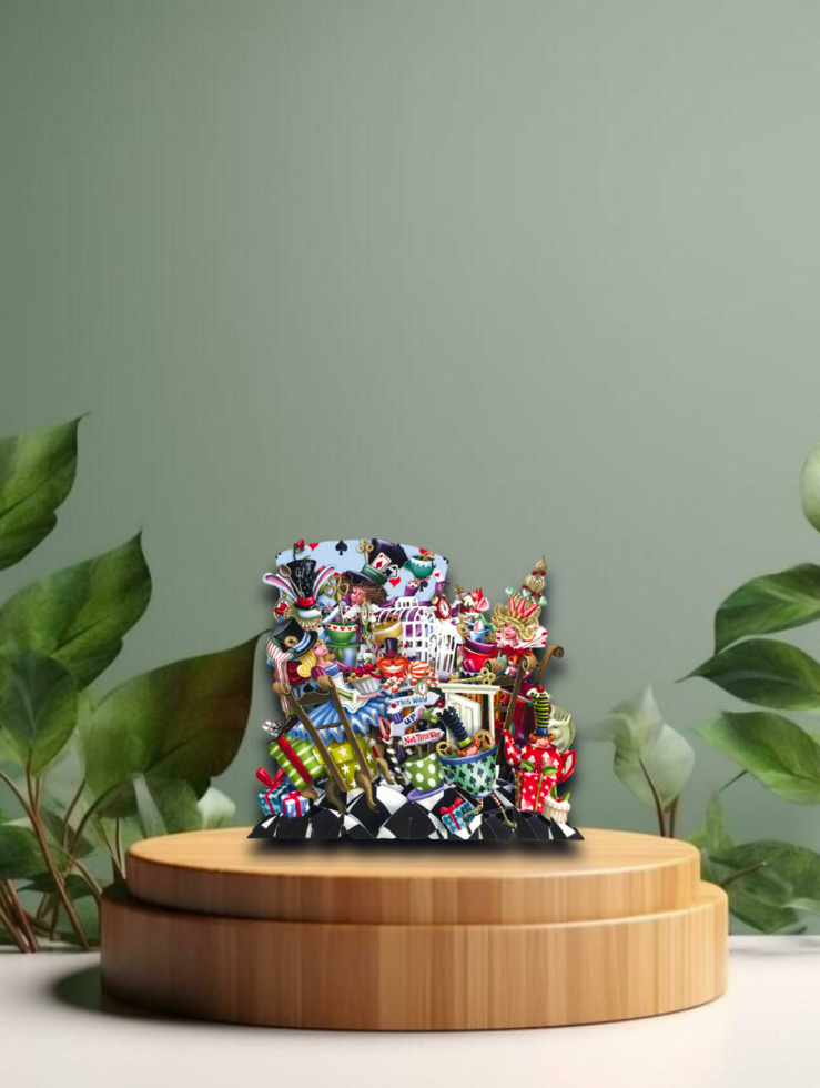 3D greeting Cards Party Time