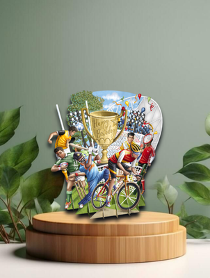 3D greeting Cards Sportsmen!