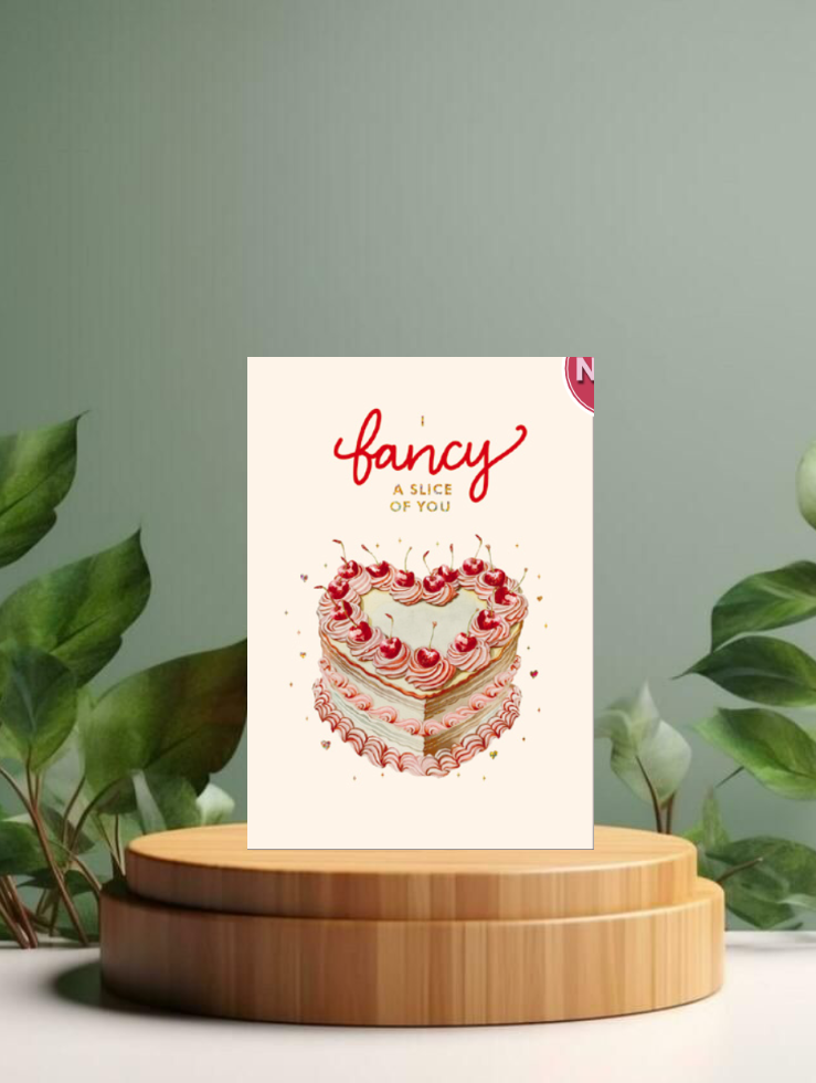Be Mine Slice of you cake