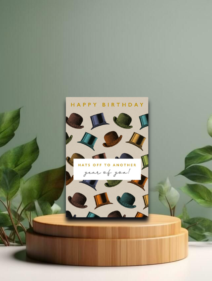 The new rock on Happy Birthday Hats