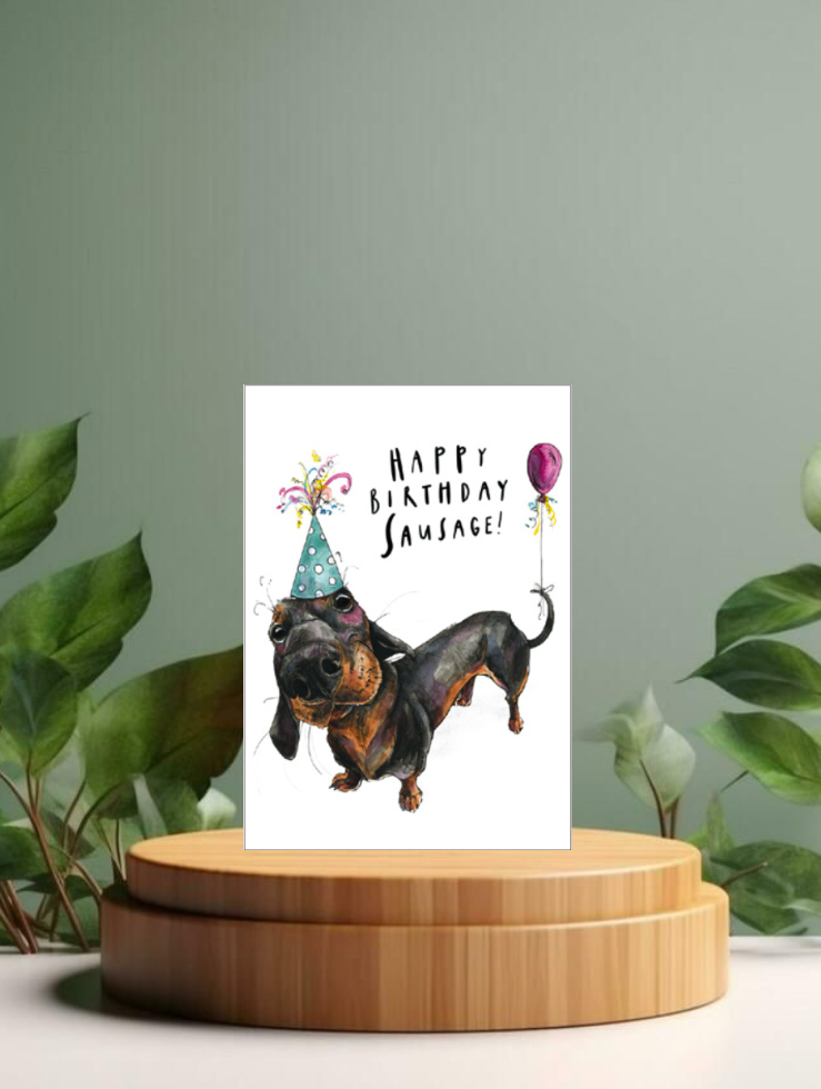 Snow Tap Happy Birthday Sausage