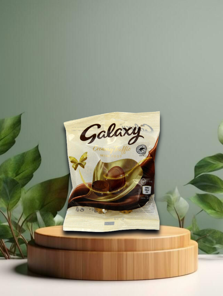 Galaxy Creamy Truffle Mini Eggs 74g
