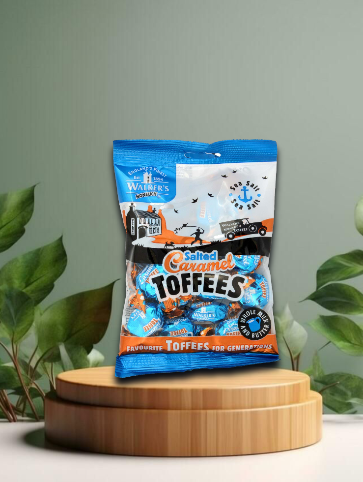 Walker`s Nonsuch Salted Caramel Toffees 150g