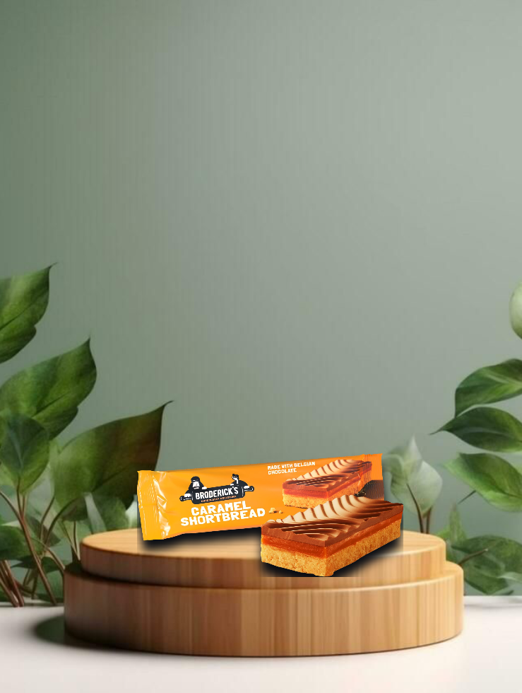 Broderick&#39;s Caramel Shortbread Riegel 50g