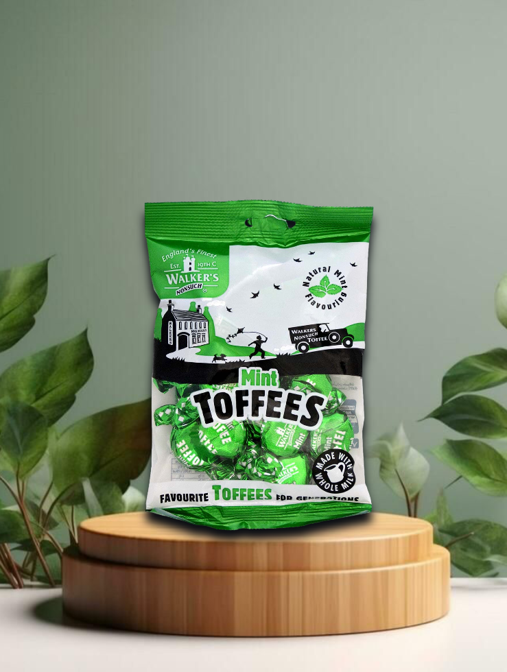 Walker`s Nonsuch Mint Toffees 150g