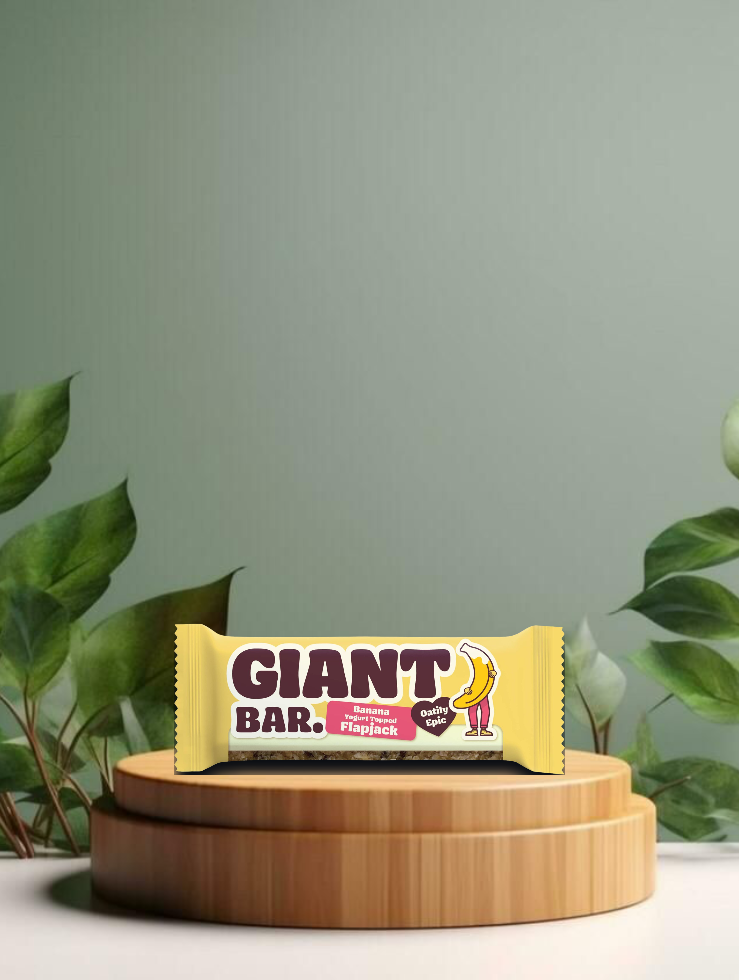 Giant Yoghurt Flapjack Banana