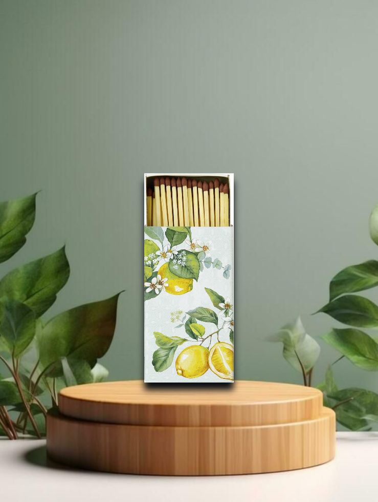 Streichholzschachtel - Lemon Wreath mint