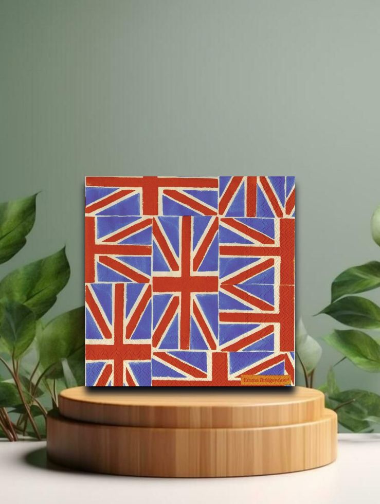 Lunch-Servietten - Union Jack (E.Br.) 33x33