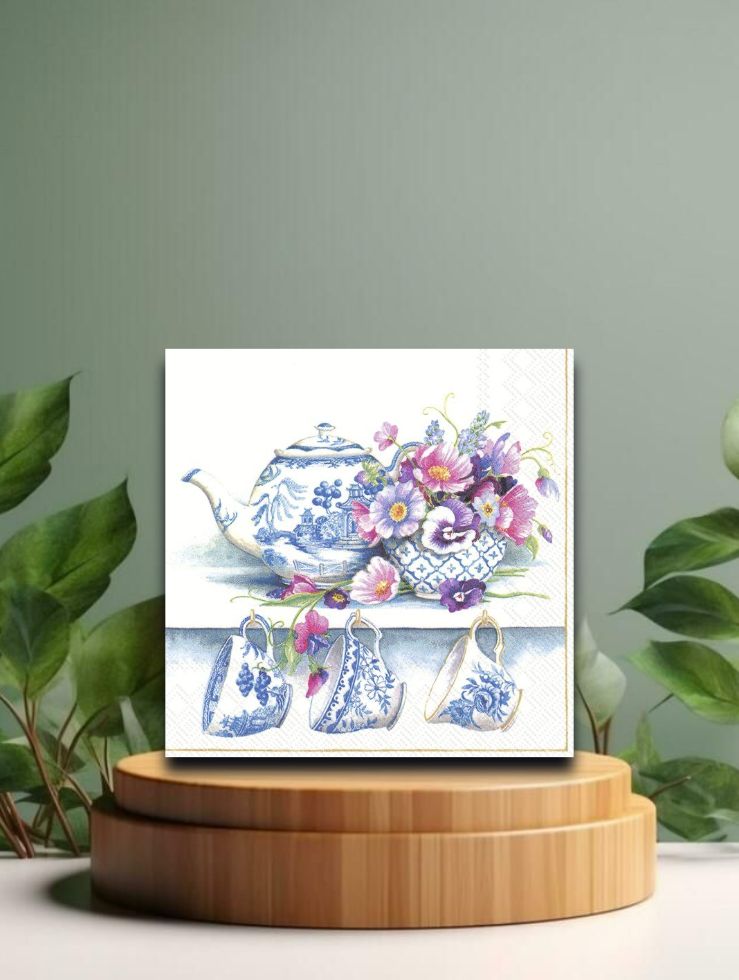 Lunch-Servietten - Fine Bone China - 33x33cm