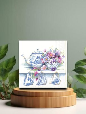 Lunch-Servietten - Fine Bone China - 33x33cm