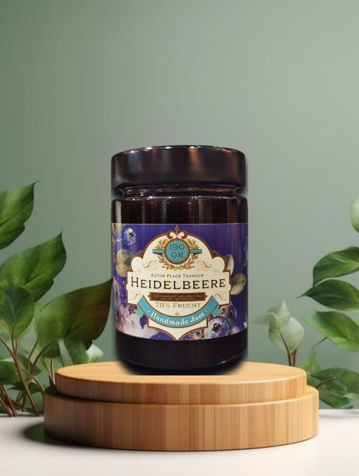 Eaton Place Heidelbeere Handmade Jam 190g