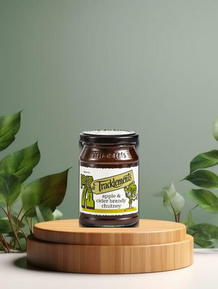 Tracklements Chutney Apple &amp; Cider Brandy 270g