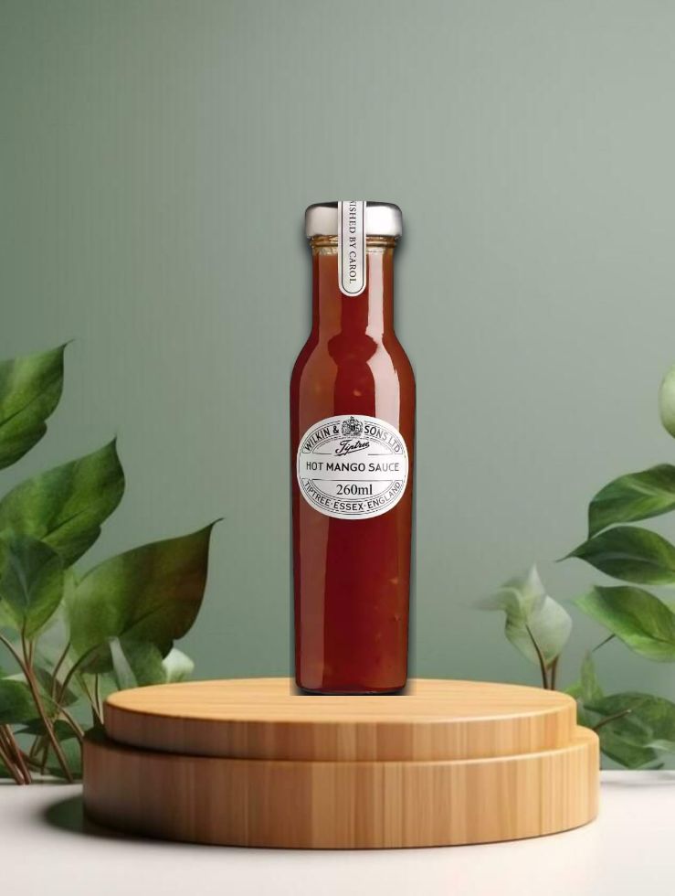 W&amp;S Sauce Hot Mango Sauce 260ml Flasche