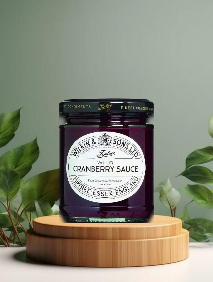W&amp;S Sauce Wild Cranberry 210g Glas