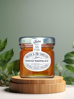 W&amp;S Tiptree Orange Marmalade 42g Glas