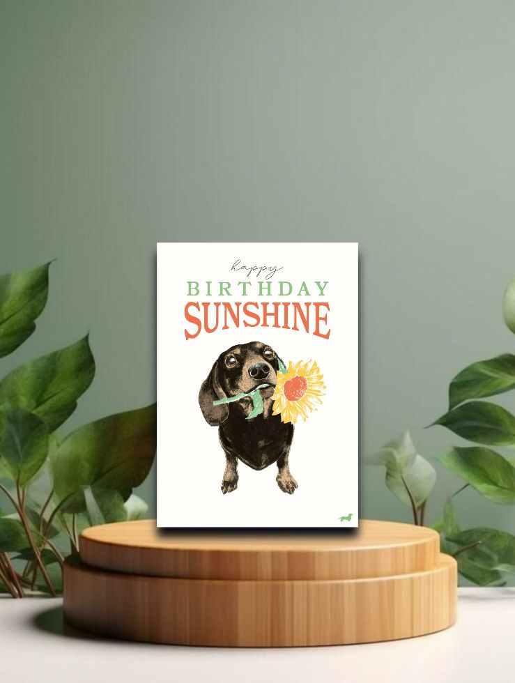 The Art File Happy Birthday Sunshine