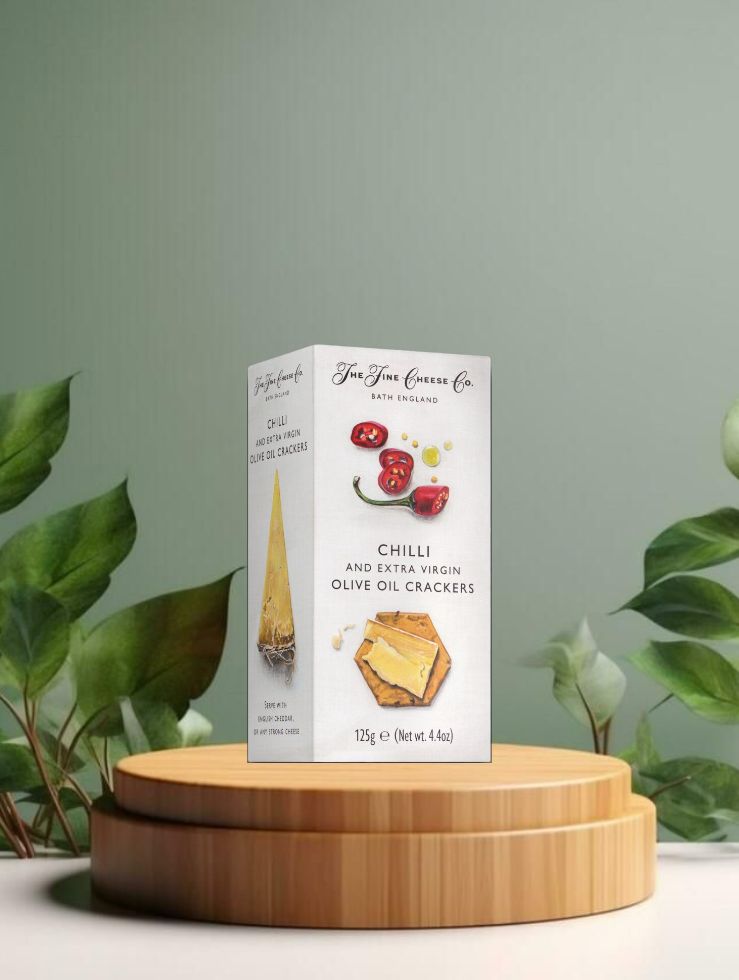 TFCCo. Chilli &amp; Extra Virgin Olive Oil Crackers 125g