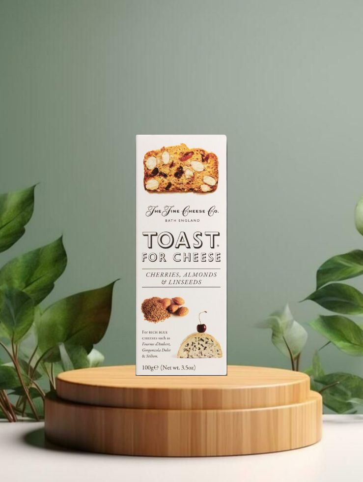 TFCCo. Toast for Cheese Cherries, Almonds &amp; Linseeds 100g