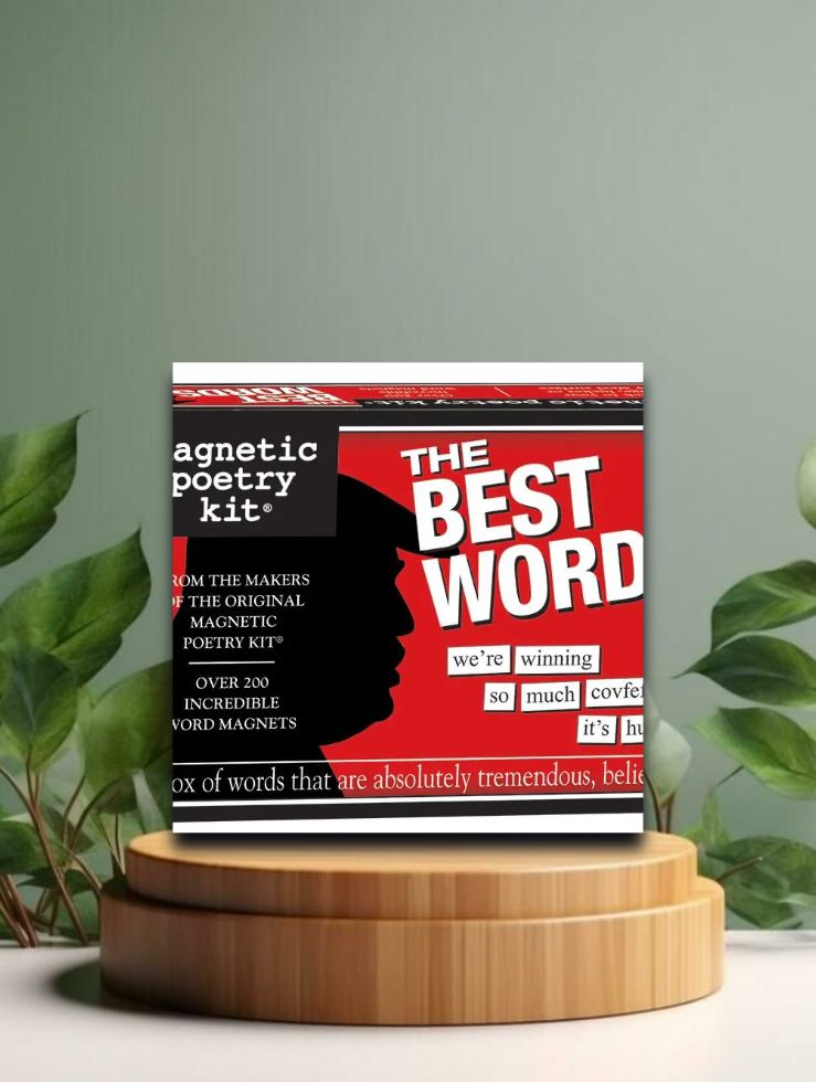 Magnetic poetry kit The Best Words