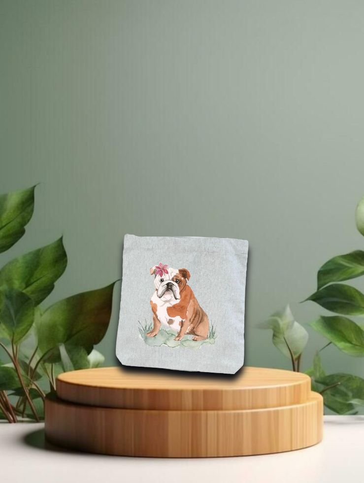 British Bulldog Tragetasche (Grey Tote)