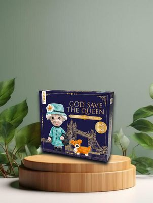 Häkelset God save the Queen