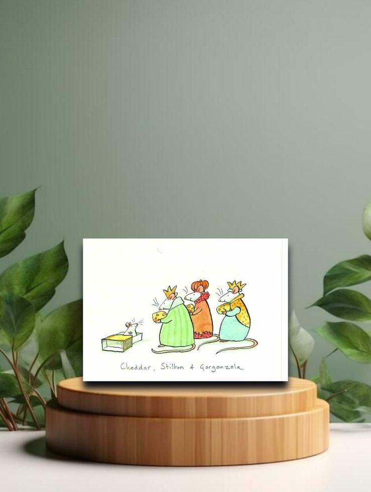 Two Bad Mice Cheddar, Stilton And Gongonzola