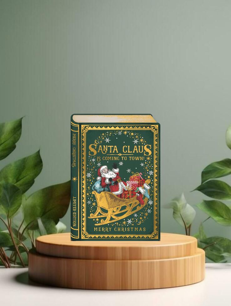 Storybook Christmas Santa Claus