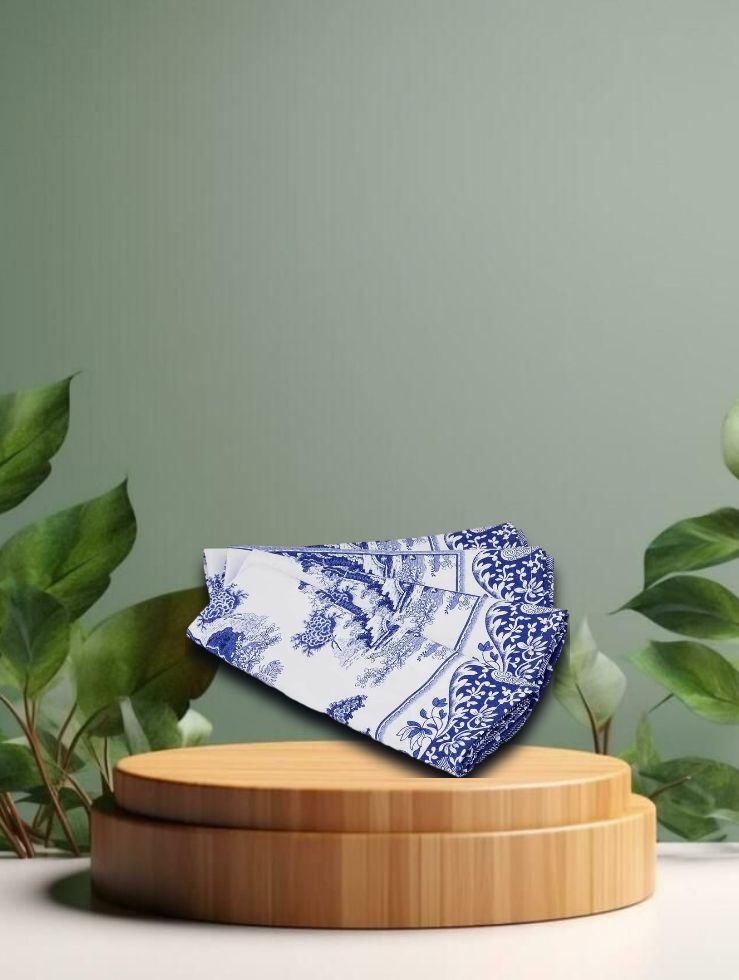 Napkins S/4 - Blue Italian