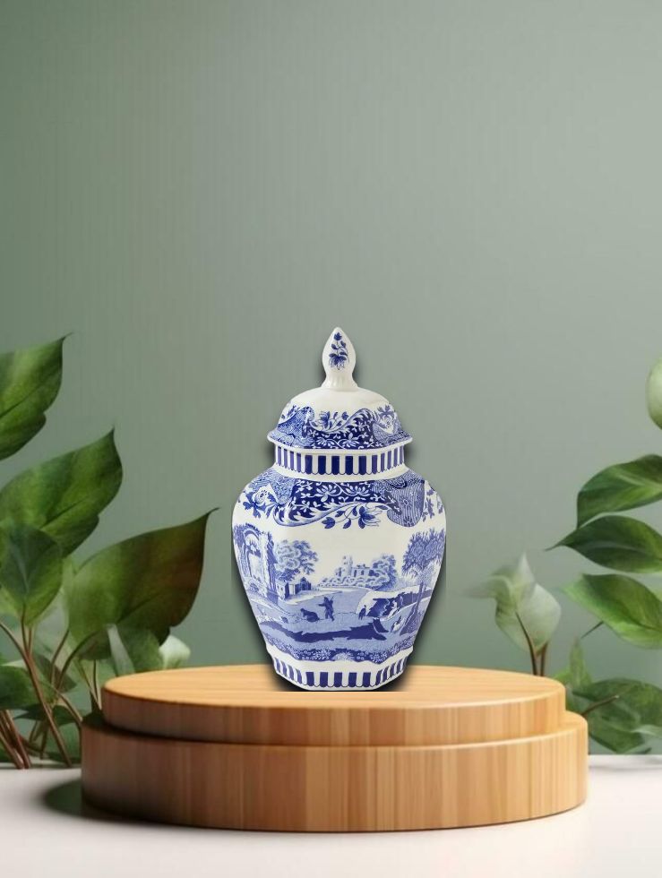 Vase 6&#39;&#39; - Blue Italian