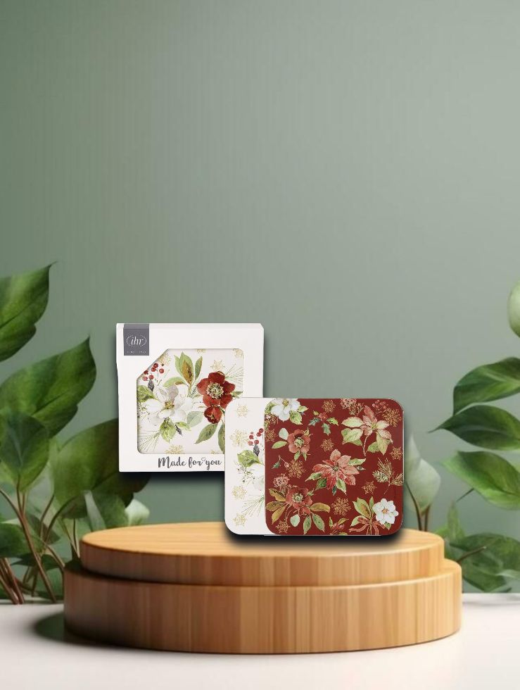 Untersetzer - Poinsettia Bouquet