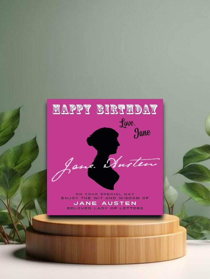 Happy Birthday-Love, Jane
