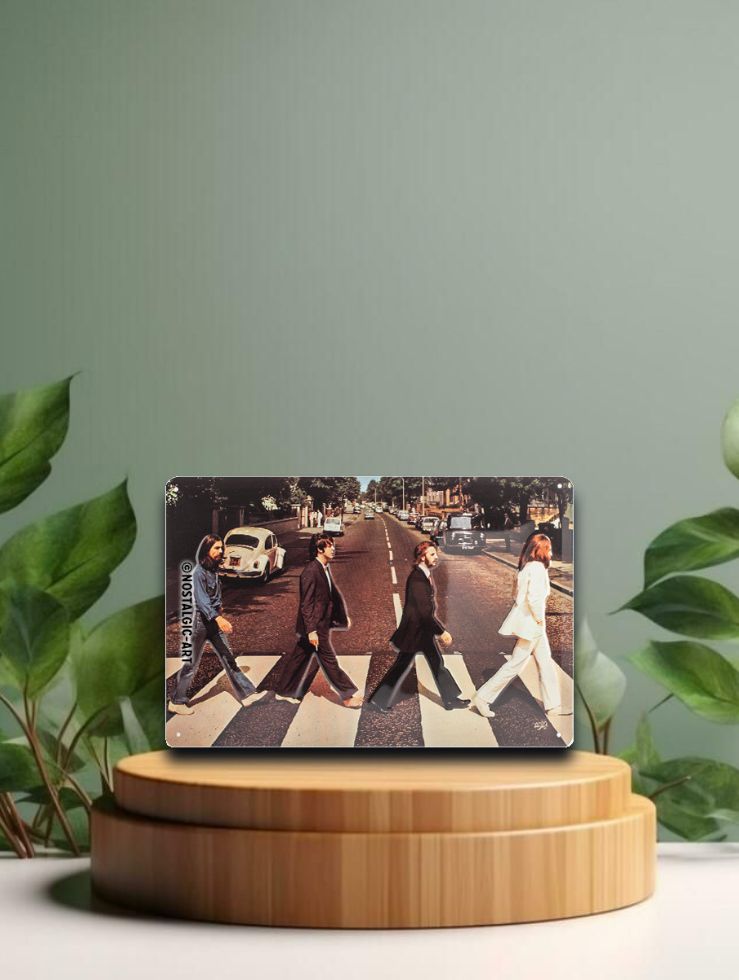 Nostalgic Art Blechschild 20 x 30 cm »Fab4 - Abbey Road«