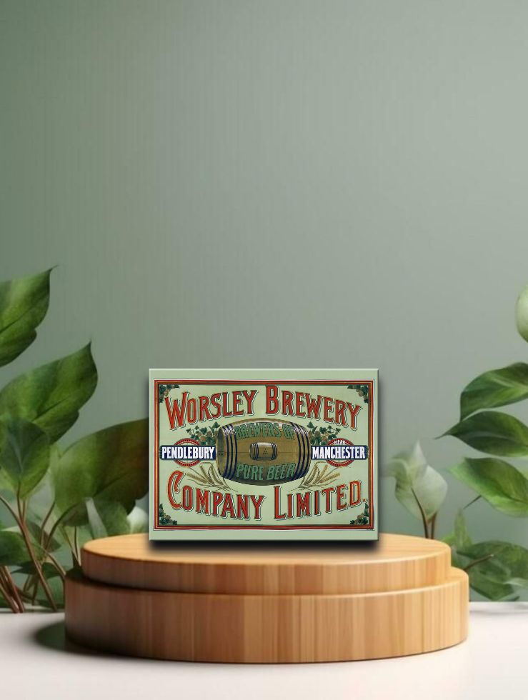 Nostalgic Art Magnet »Worsley Brewery«