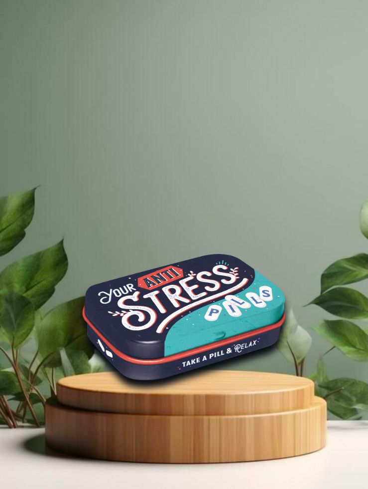 Nostalgic Art Pillendose »Anti Stress Pills« 15g