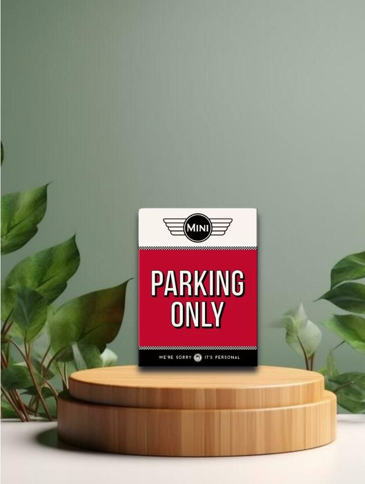 Nostalgic Art Magnet Mini Parking Only 8x6cm