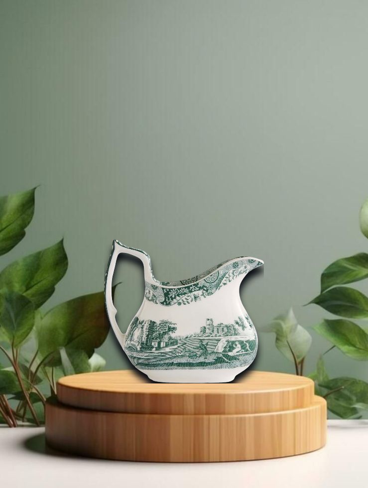 Cream Jug (CO) - Heritage Green Italian