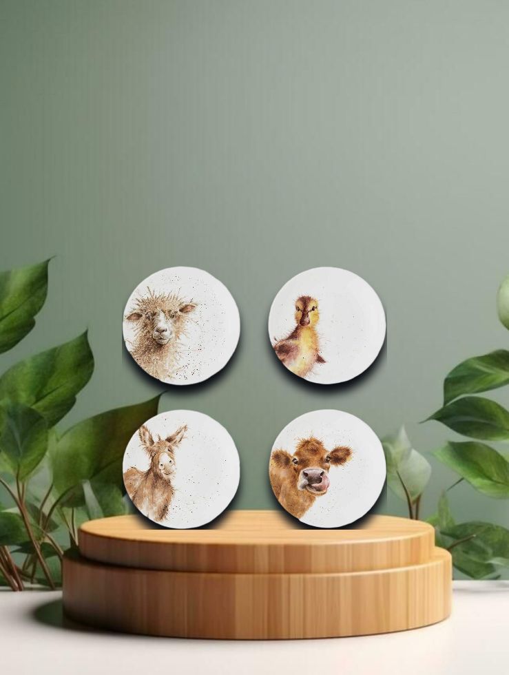 Coupe Side Plates Set of 4