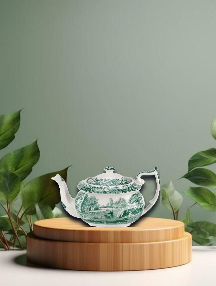 Teapot - Heritage Green Italian