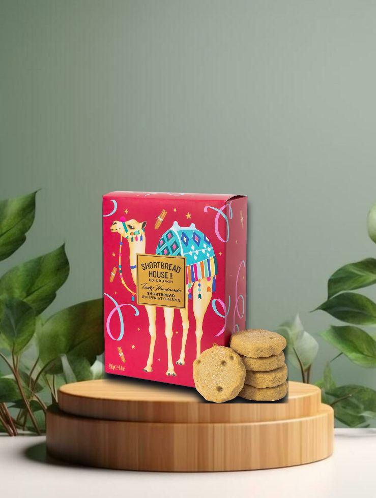 SHofE Shortbread with Festive Chai Spice 250g