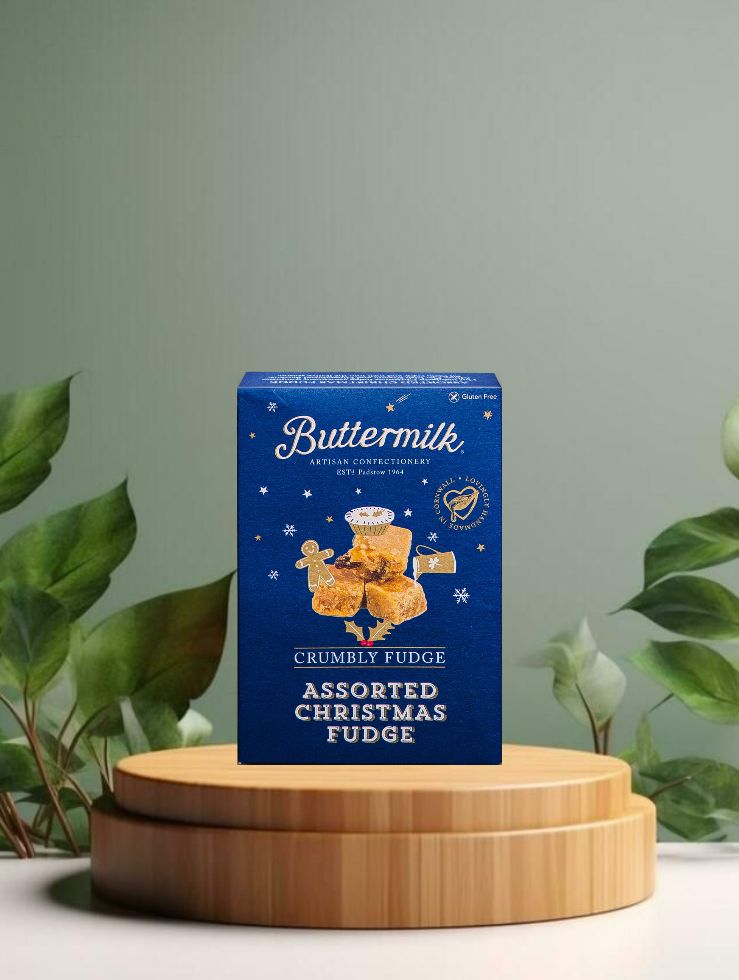 Buttermilk Christmas Box – Assorted Christmas Fudge
