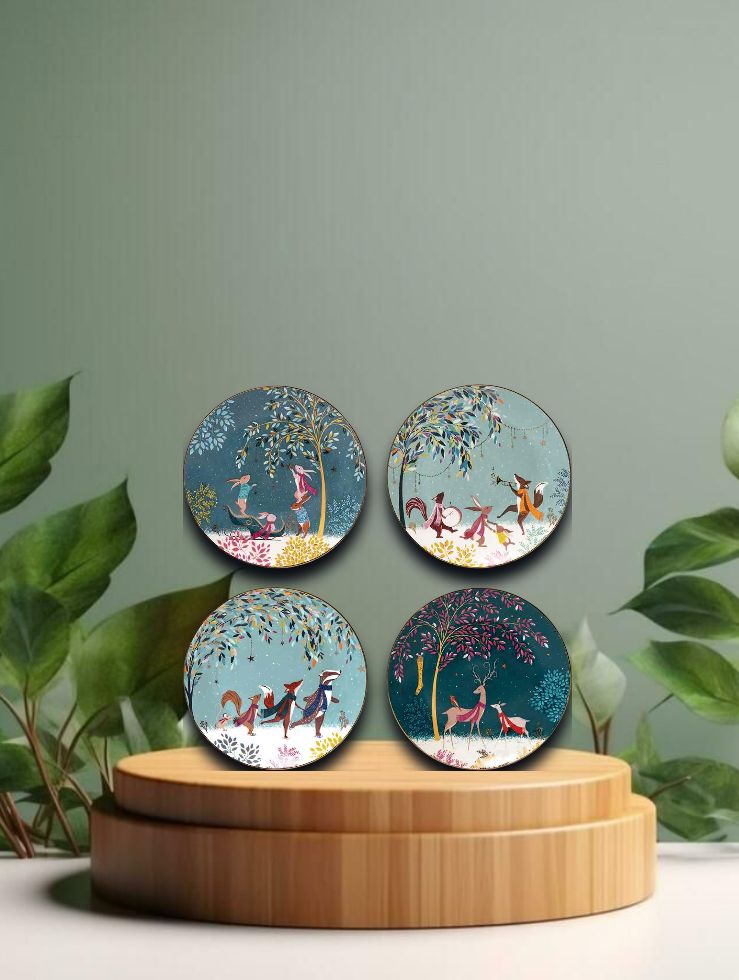 Plate - Woodland Tales Set of 4