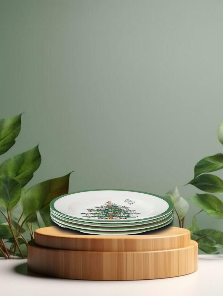 Plate - Christmas Tree 20cm