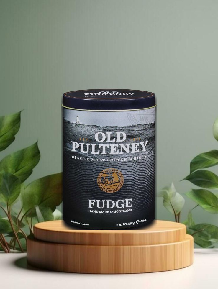 Gardiners of Scotland Whisky Fudge „Old Pulteney“ 250g Dose